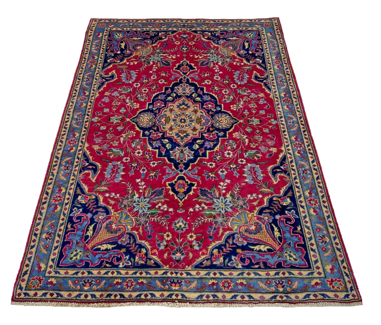 Perserteppich aus Iran, 200 × 128 cm