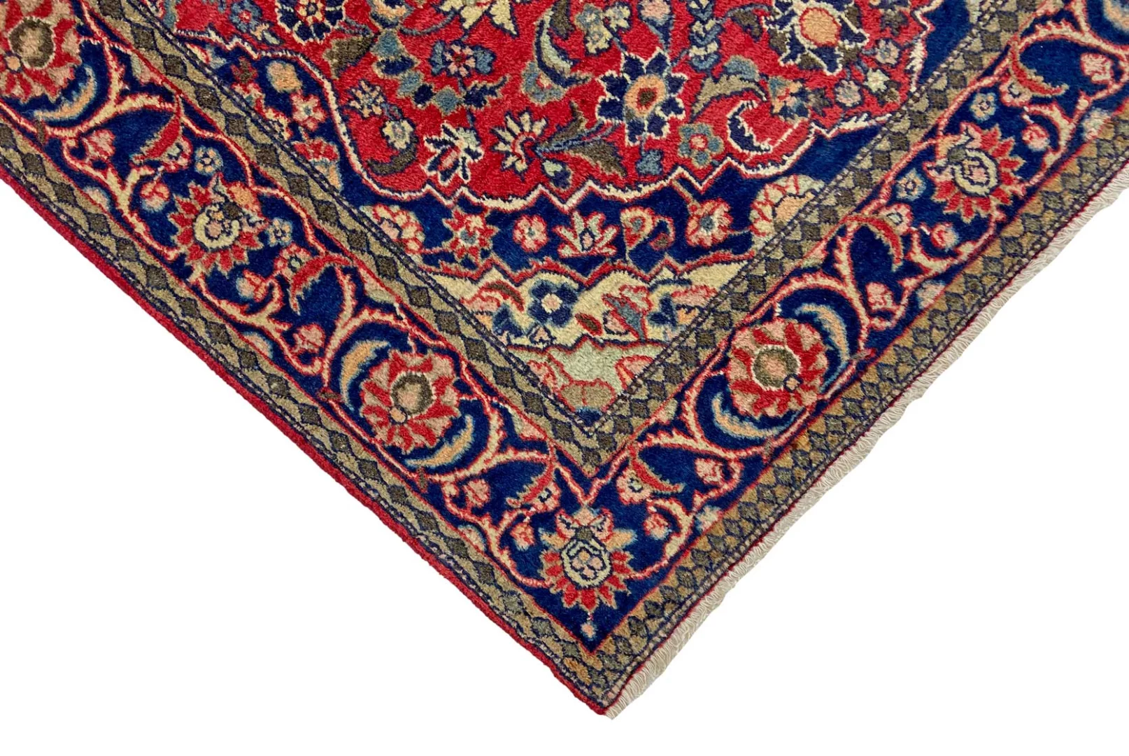 Perserteppich 200 × 134 cm aus Wolle, handgeknüpft