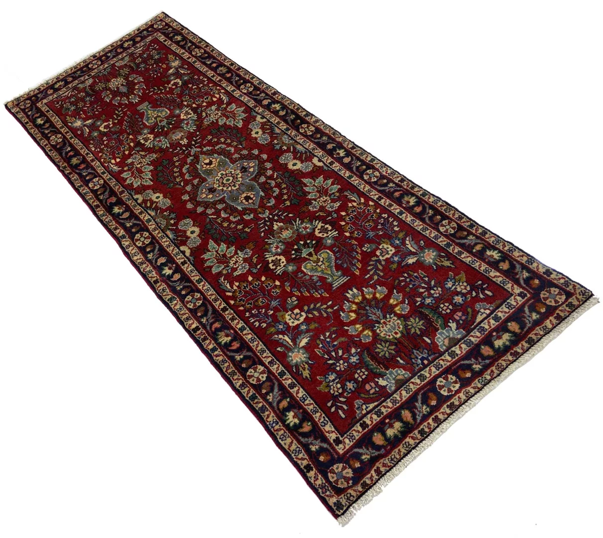 Perserteppich aus Iran, 200 × 78 cm