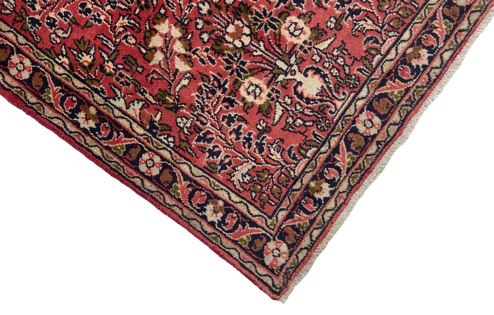 Perserteppich 202 × 71 cm aus Wolle, handgeknüpft