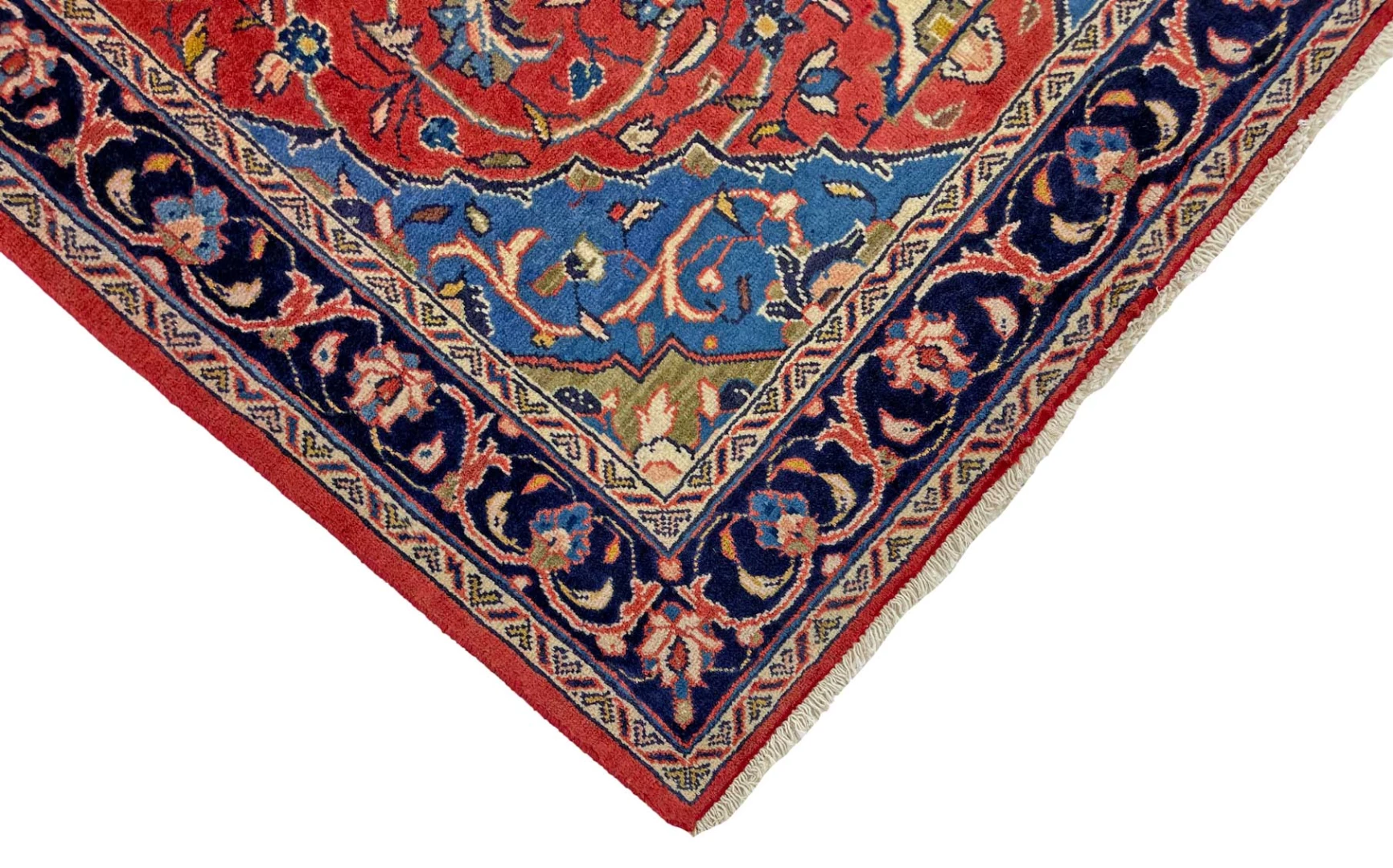 Handgeknüpfter Perserteppich 212 × 134 cm