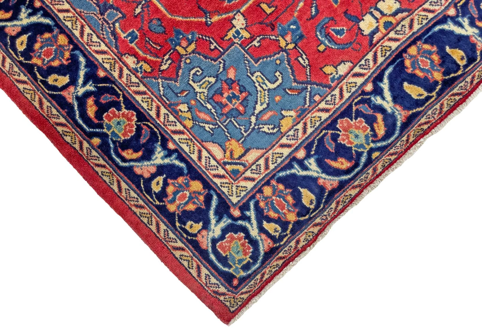 Handgeknüpfter Perserteppich, 212 × 148 cm, Wolle