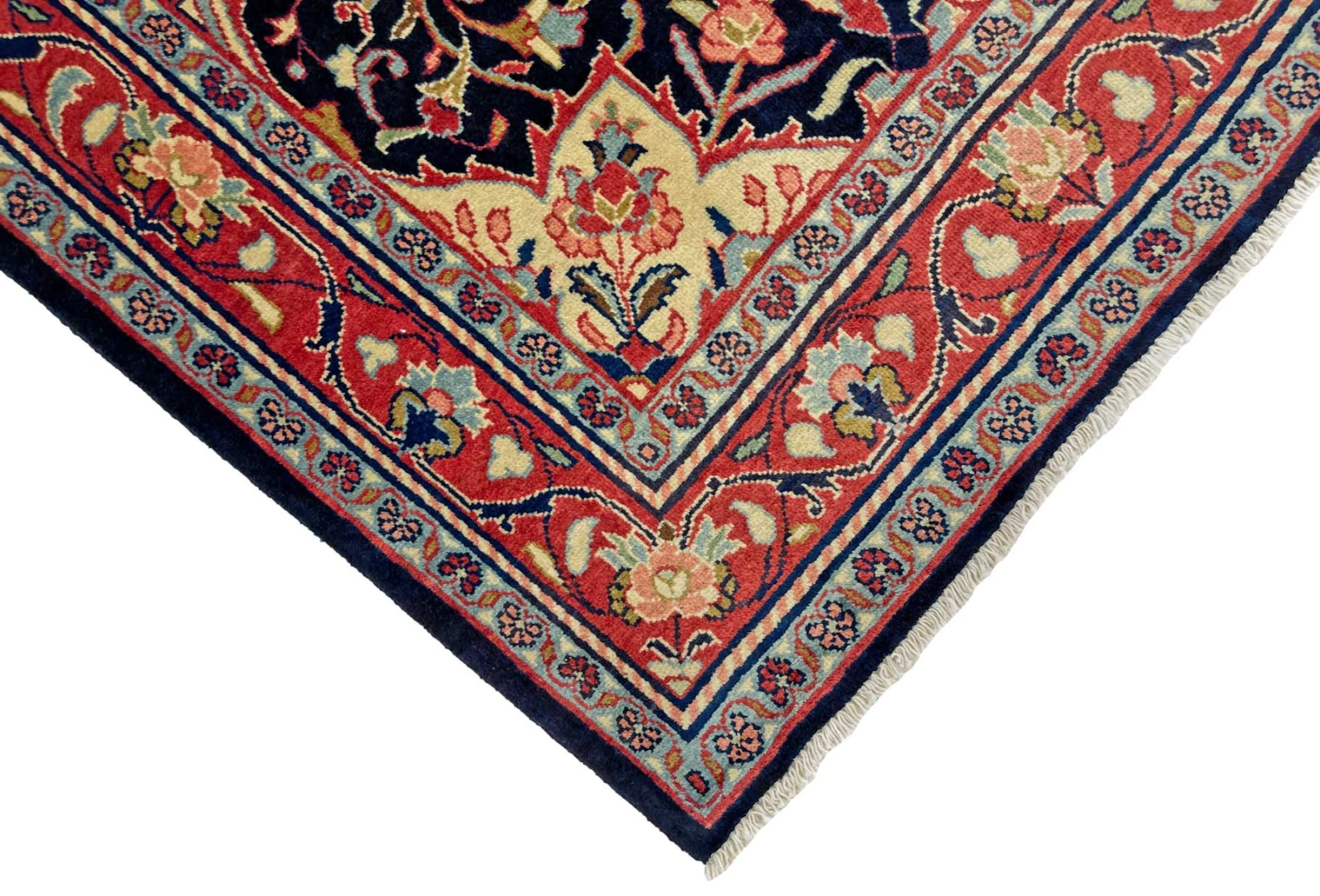 Handgeknüpfter Perserteppich, 216 × 133 cm, Wolle