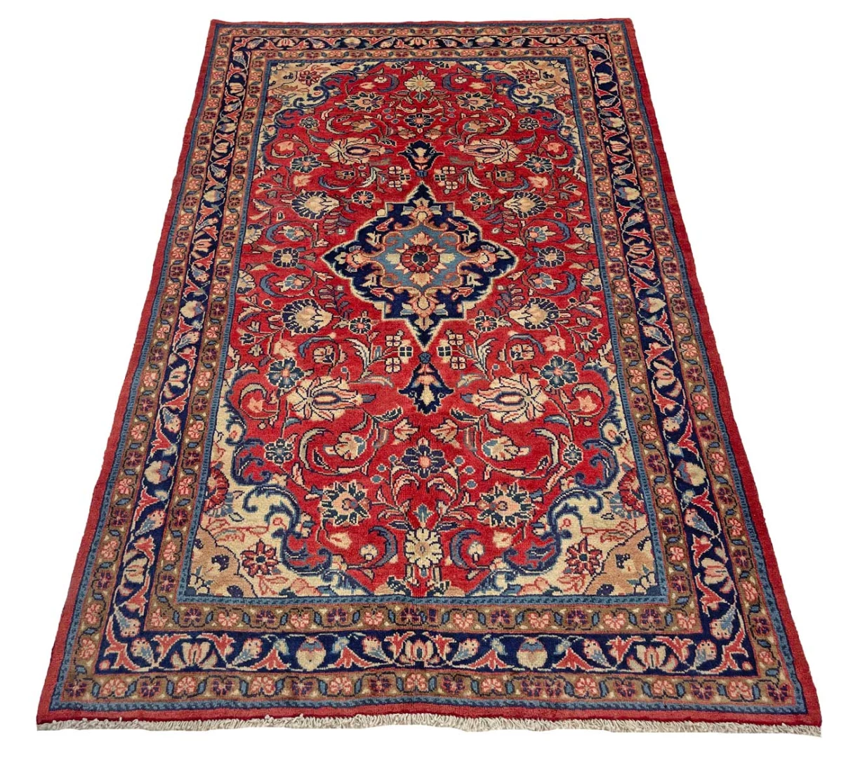 Handgeknüpfter Perserteppich 217 × 133 cm