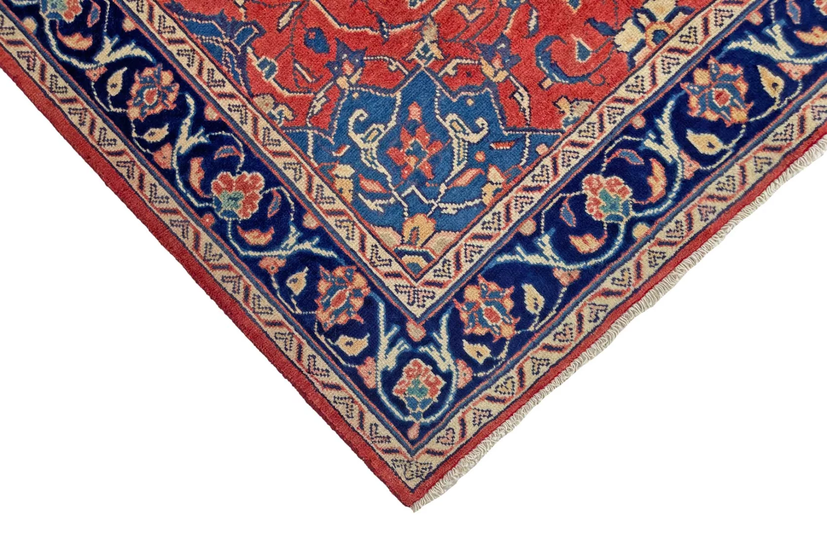 Handgeknüpfter Perserteppich, 220 × 141 cm, Wolle