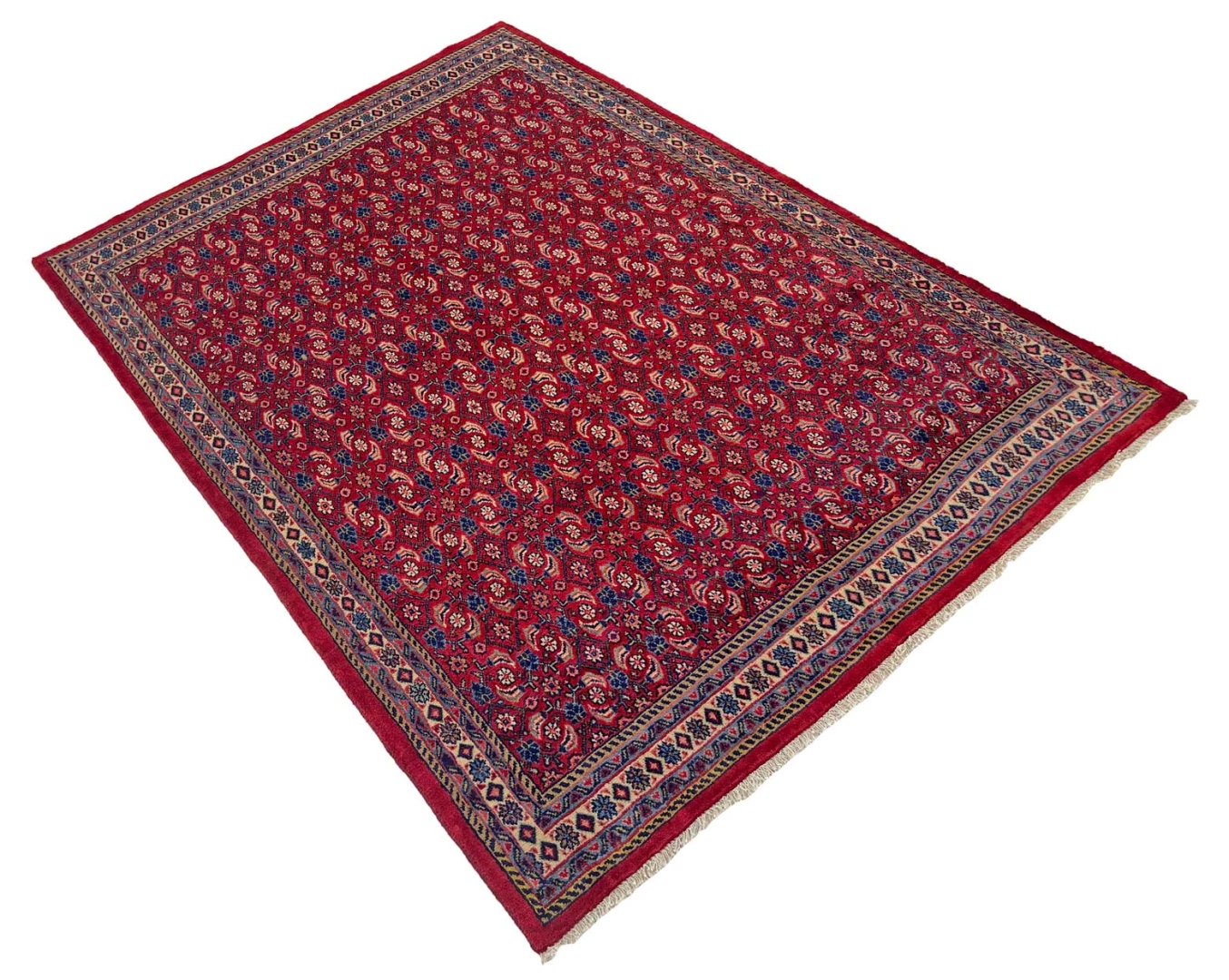 Perserteppich 233 × 159 cm aus Wolle, handgeknüpft