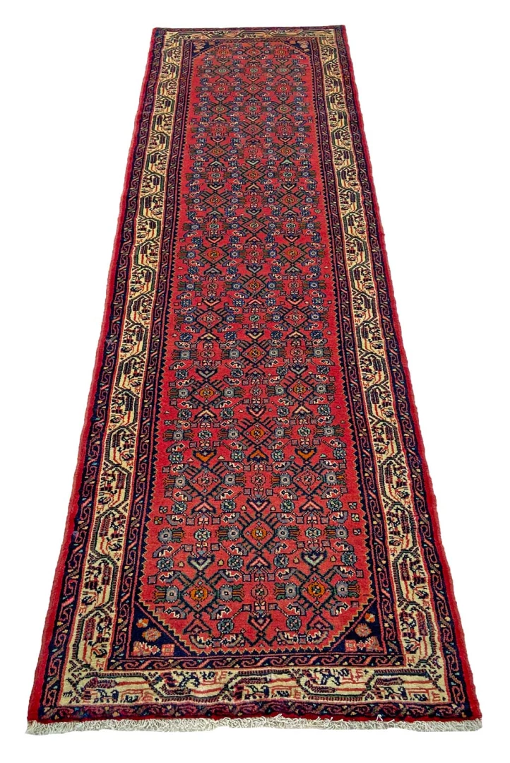 Handgeknüpfter Perserteppich, 277 × 81 cm, Wolle