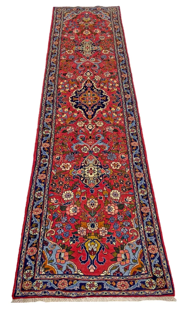 Perserteppich aus Iran, 304 × 73 cm