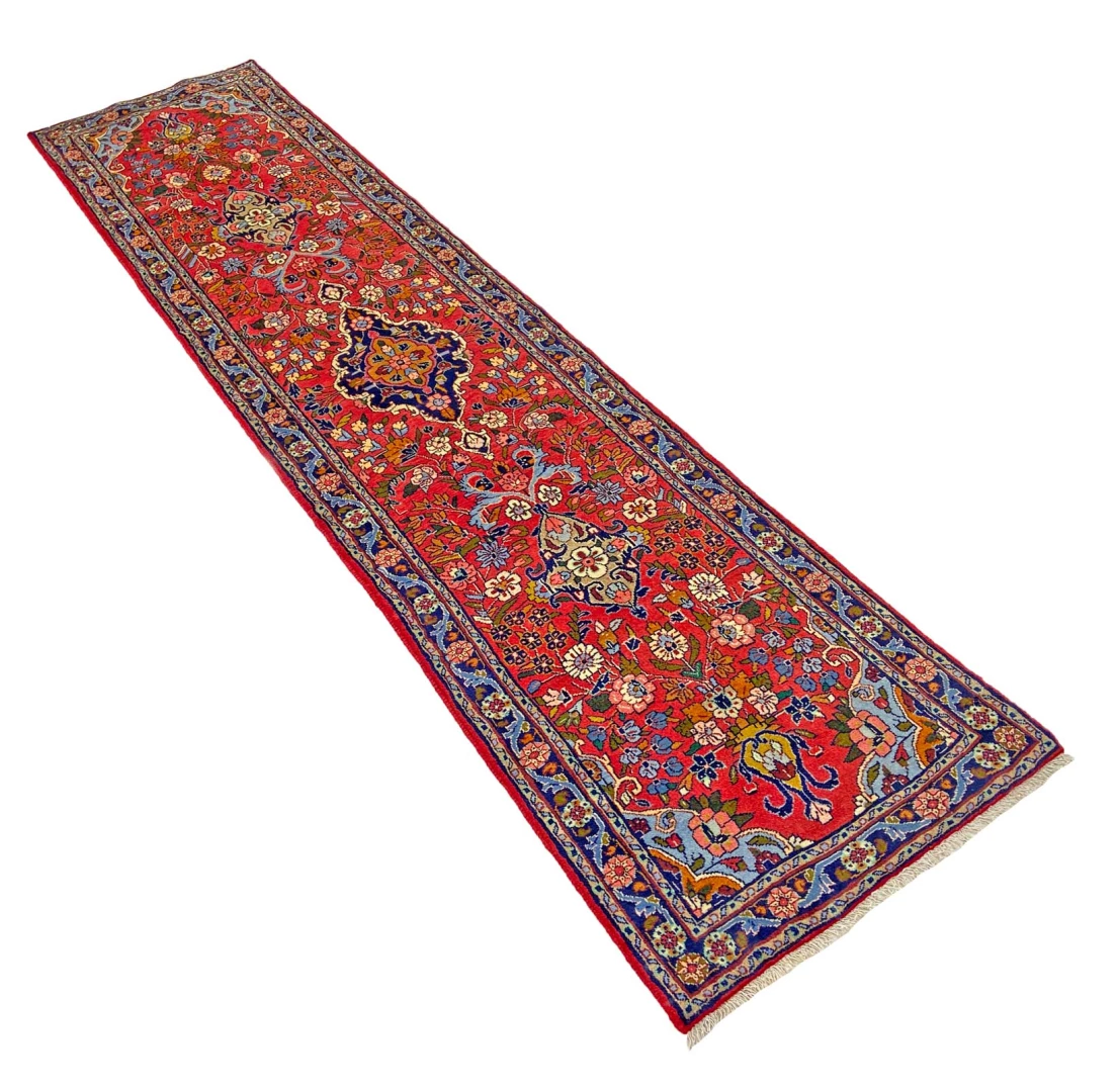 Perserteppich aus Iran, 304 × 73 cm