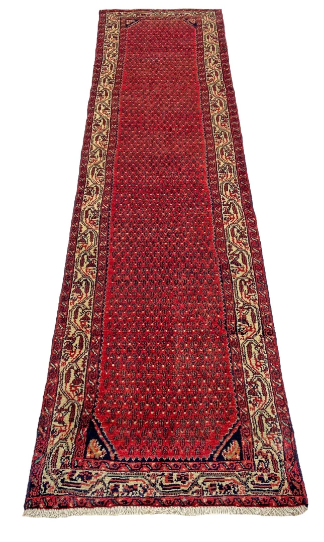 Perserteppich aus Iran, 305 × 75 cm