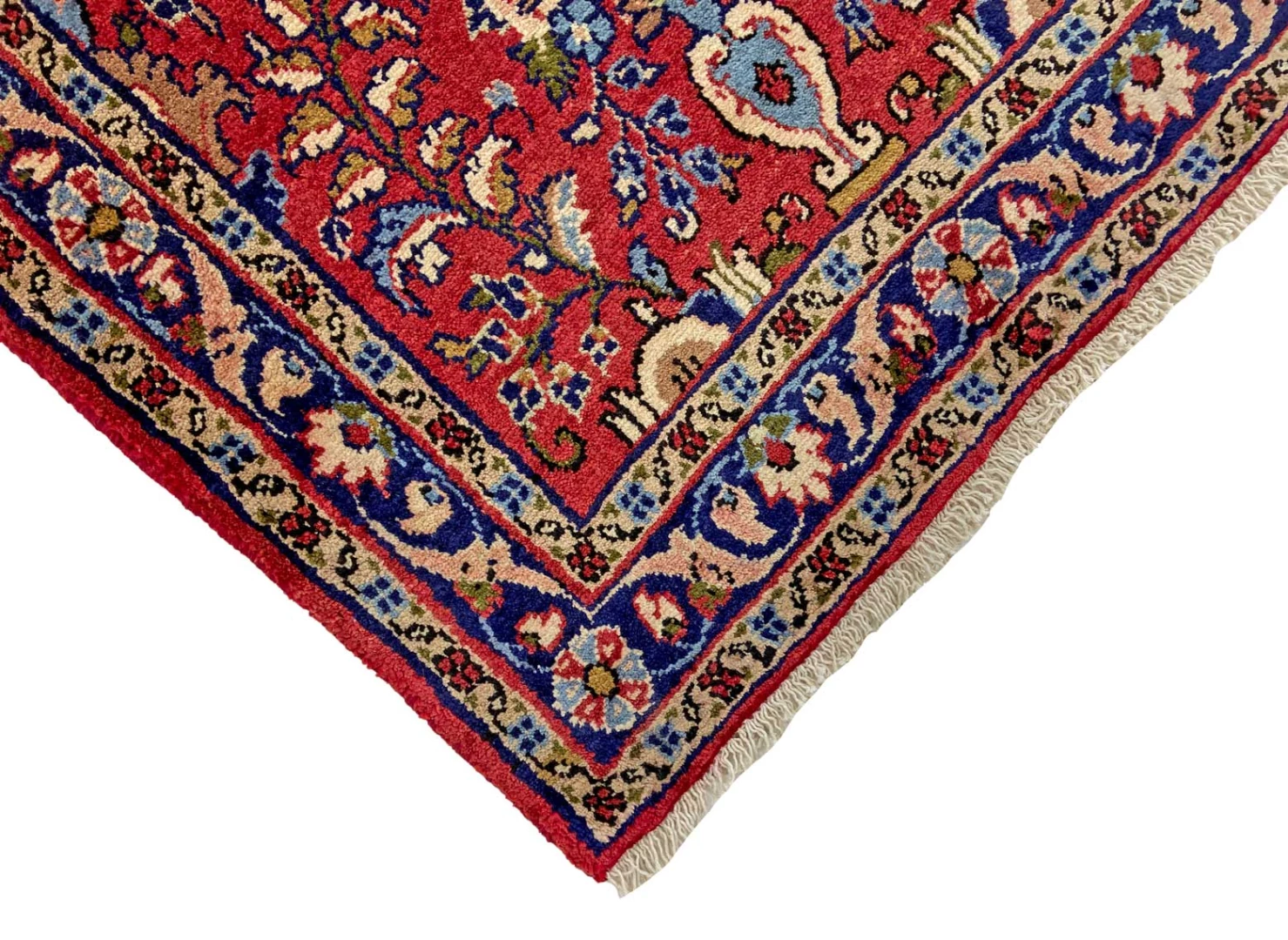 Perserteppich 327 × 79 cm aus Wolle, handgeknüpft