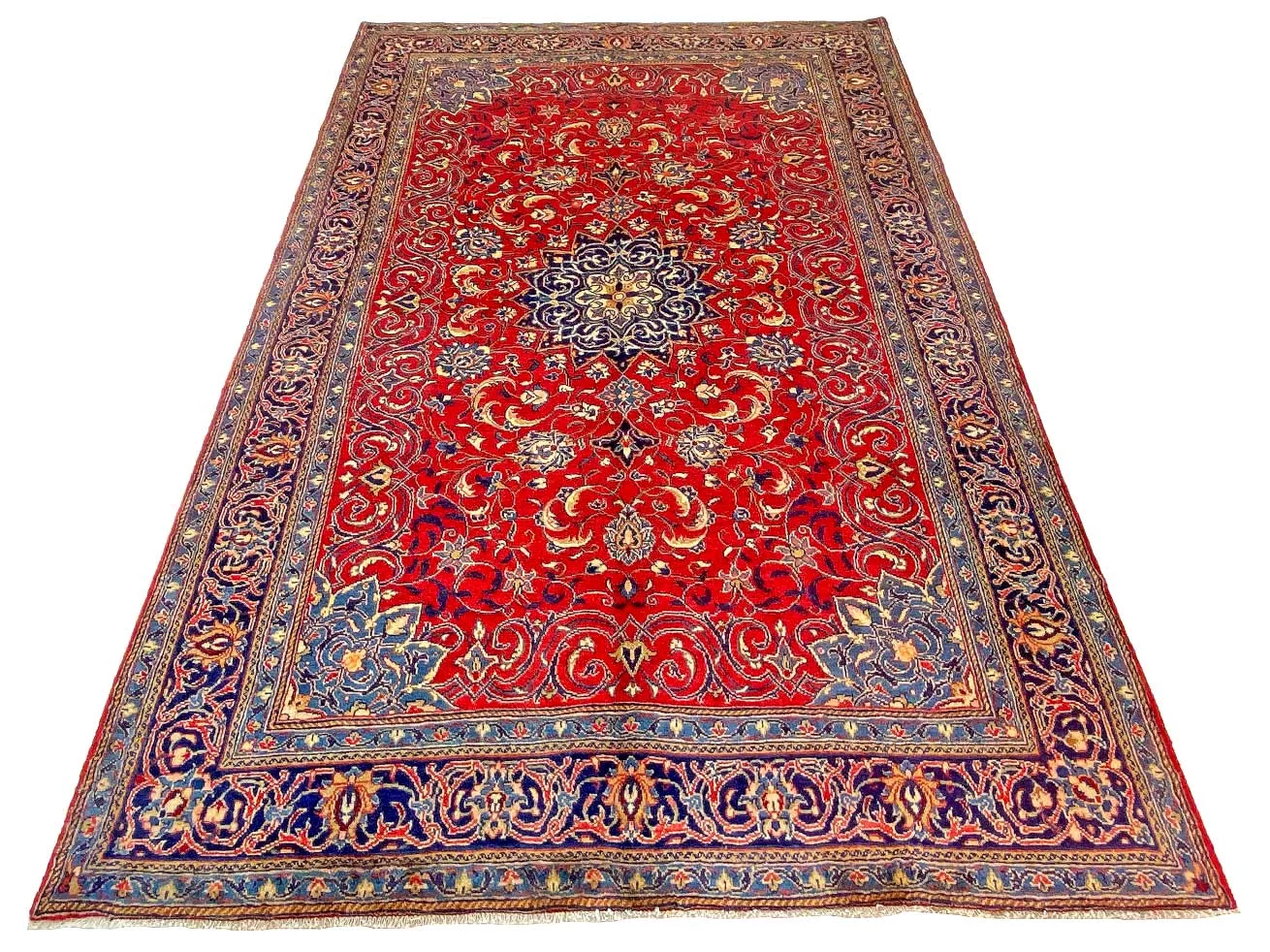 Handgeknüpfter Perserteppich 347 × 221 cm