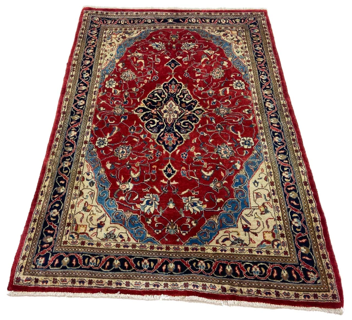 Handgeknüpfter Sarough Farahan Perserteppich 156 × 106 cm