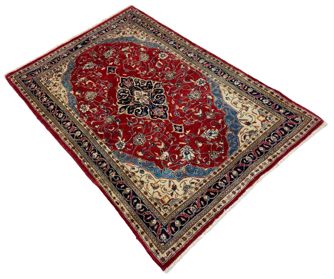 Handgeknüpfter Sarough Farahan Perserteppich 156 × 106 cm