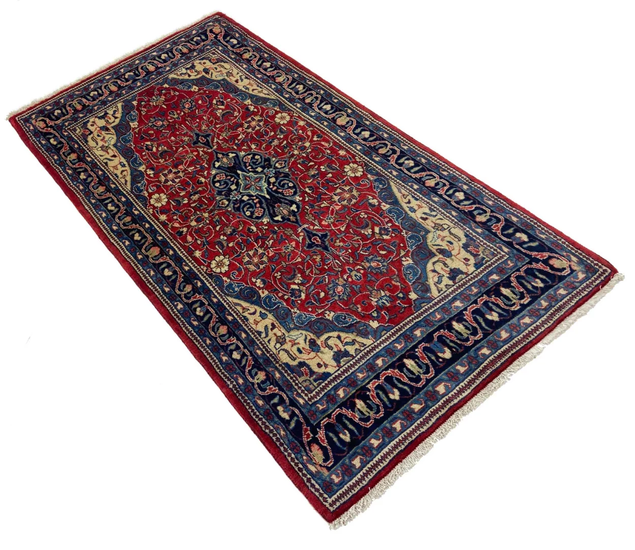 Sarough Farahan Perserteppich aus Iran, 191 × 101 cm
