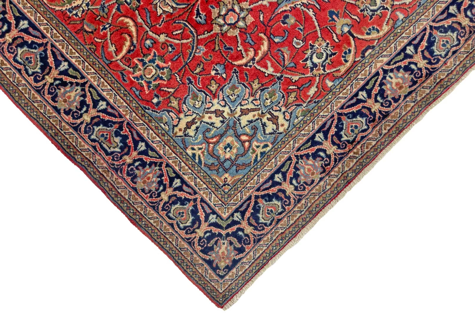 Handgeknüpfter Sarough Farahan Perserteppich 197 × 134 cm