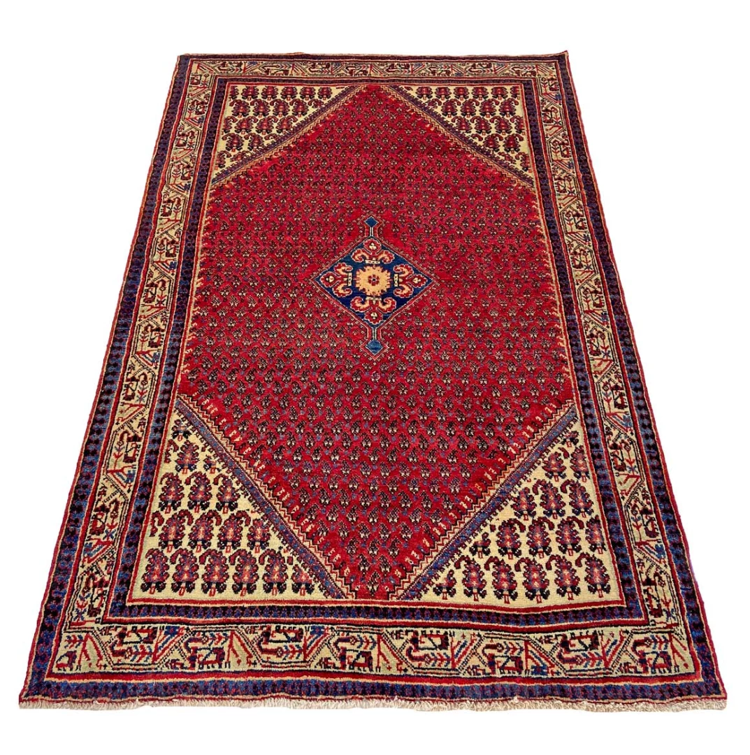 Handgeknüpfter Sarough Farahan Perserteppich, 205 × 131 cm, Wolle