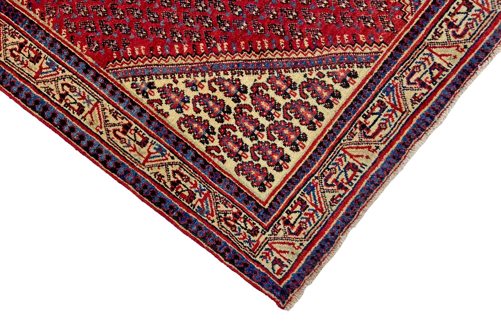 Handgeknüpfter Sarough Farahan Perserteppich, 205 × 131 cm, Wolle