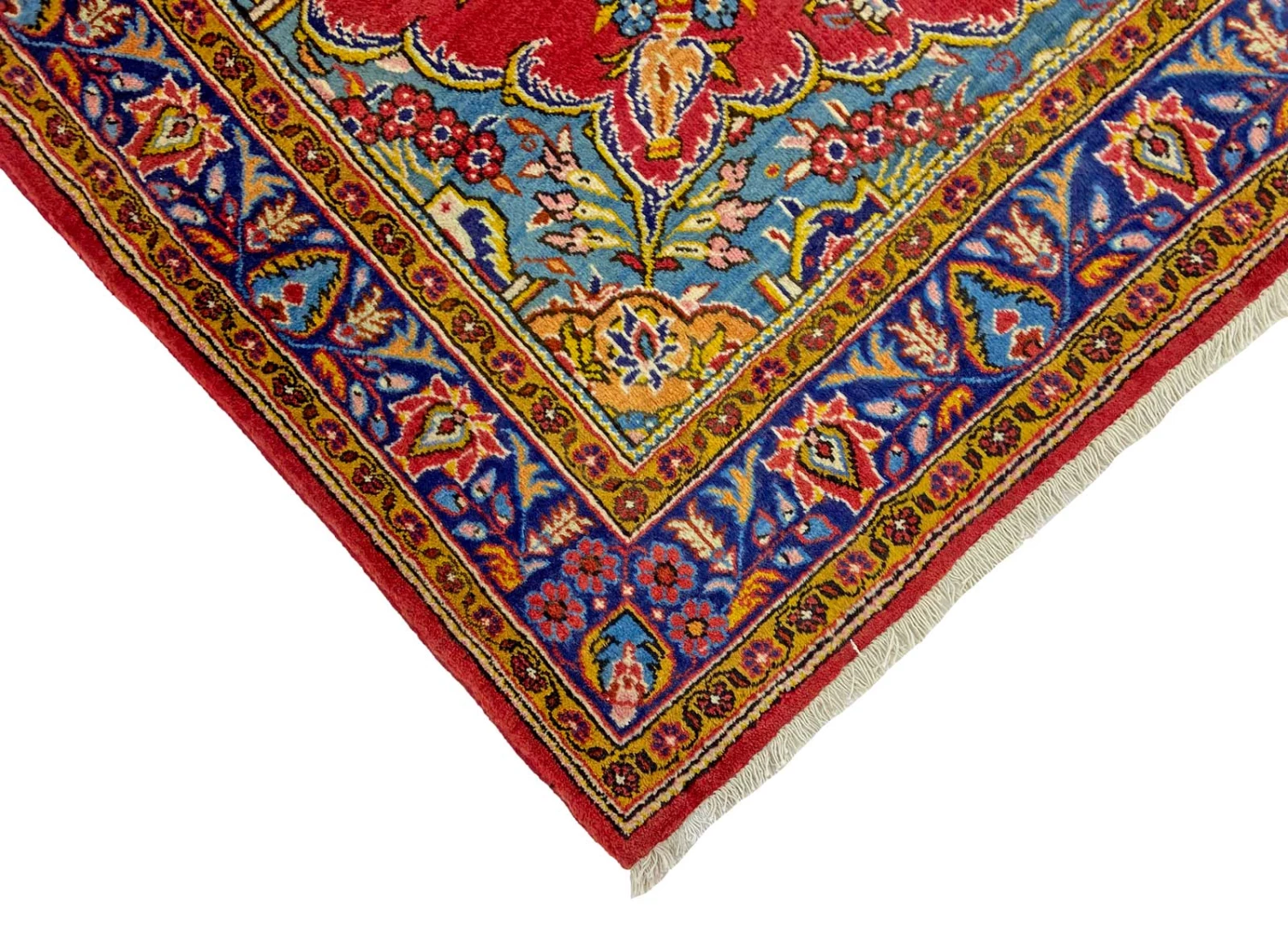 Sarough Farahan Perserteppich 218 × 158 cm aus Wolle, handgeknüpft