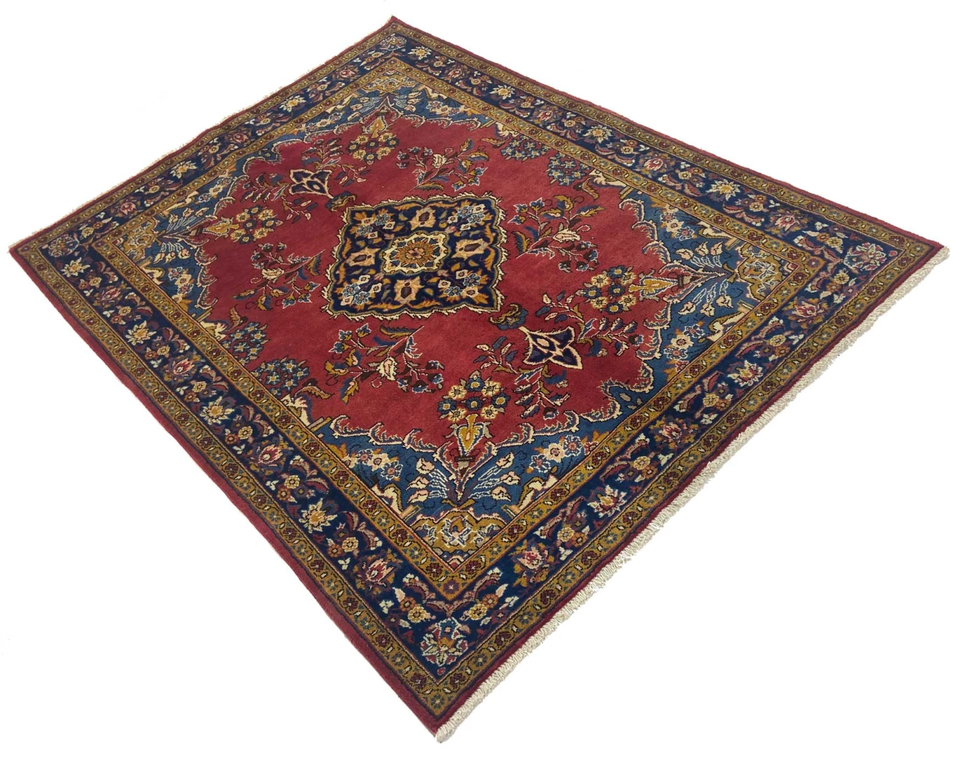 Handgeknüpfter Sarough Farahan Perserteppich 234 × 169 cm