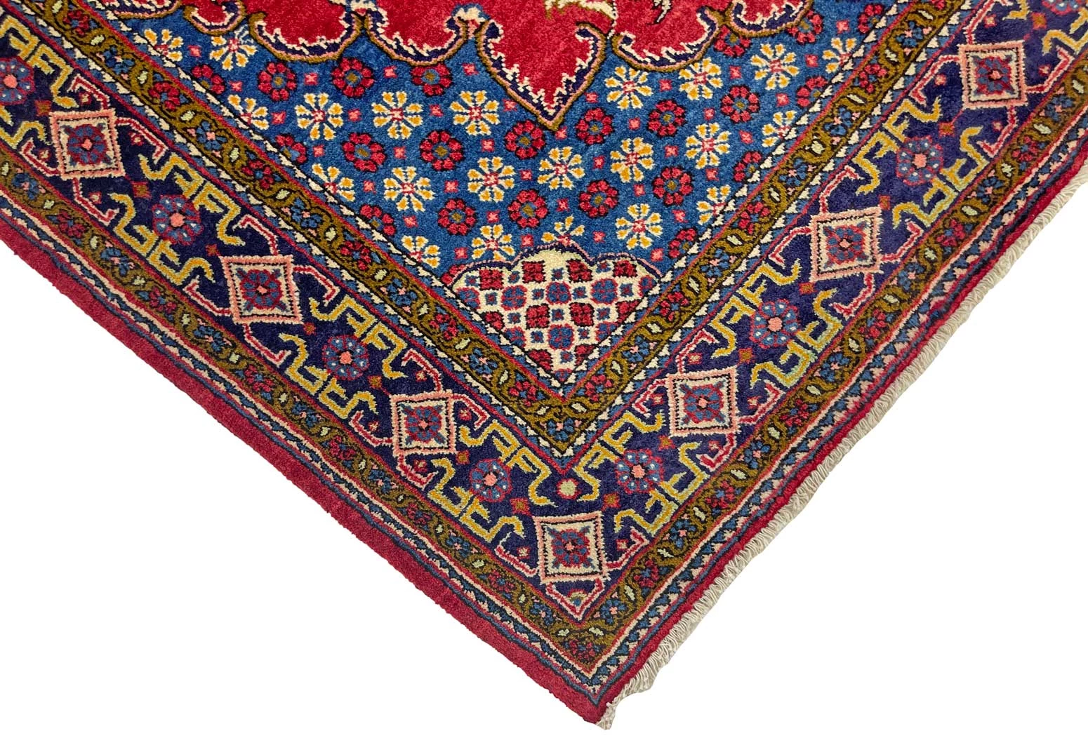 Handgeknüpfter Sarough Farahan Perserteppich, 238 × 163 cm, Wolle