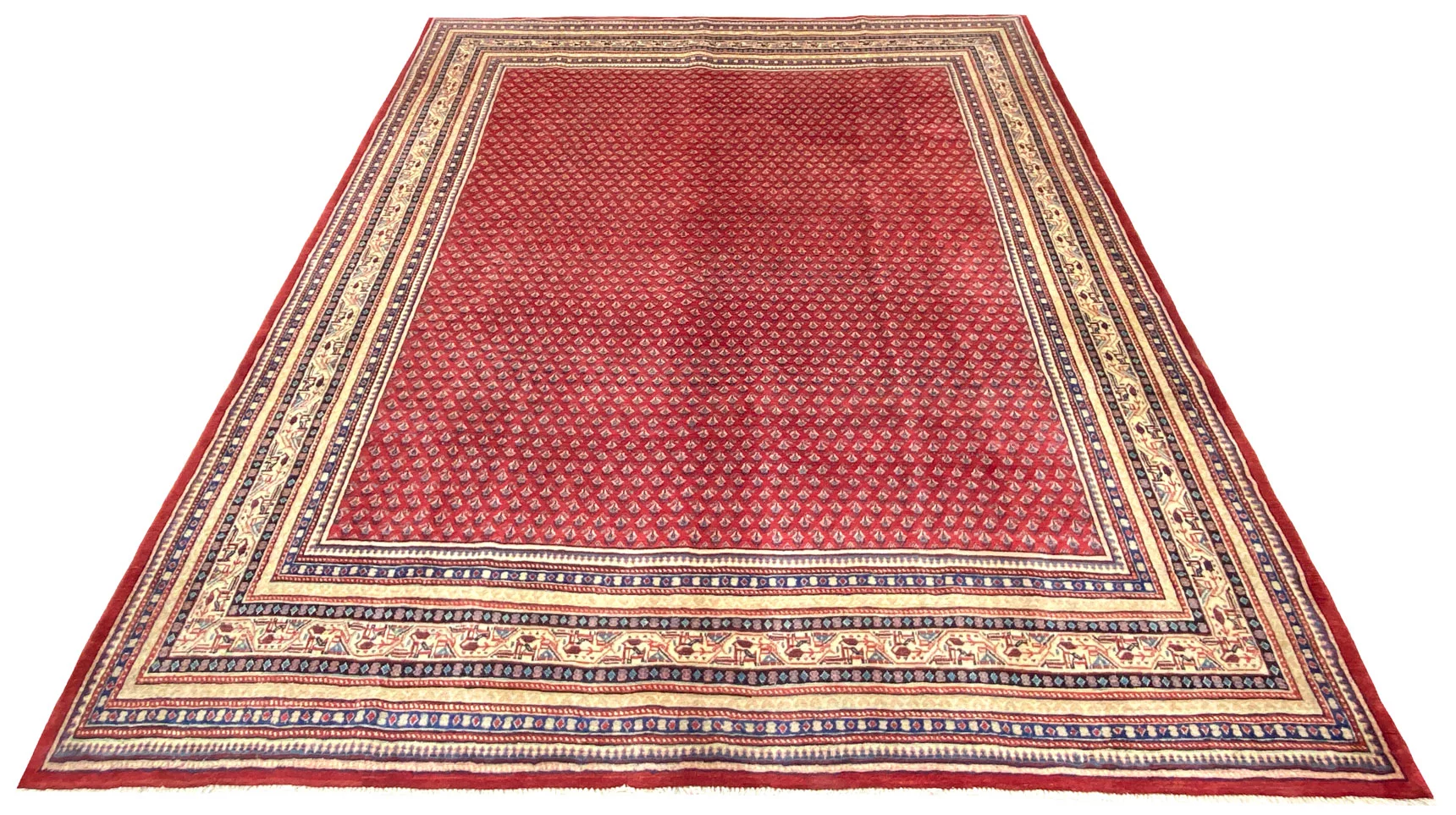 Handgeknüpfter Sarough Farahan Perserteppich, 317 × 251 cm, Wolle