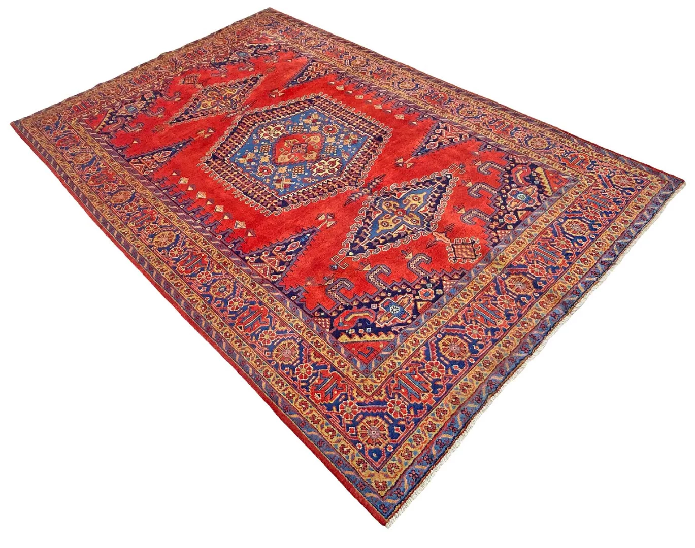 Handgeknüpfter Sarough Farahan Perserteppich, 332 × 221 cm, Wolle