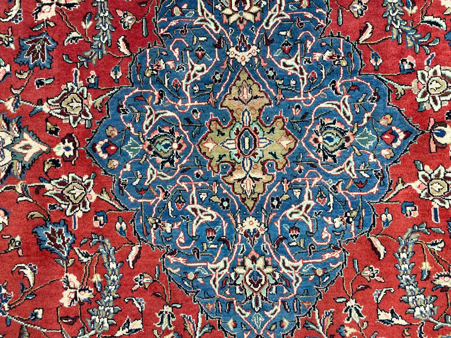 Sarough Farahan Perserteppich 378 × 286 cm aus Wolle, handgeknüpft