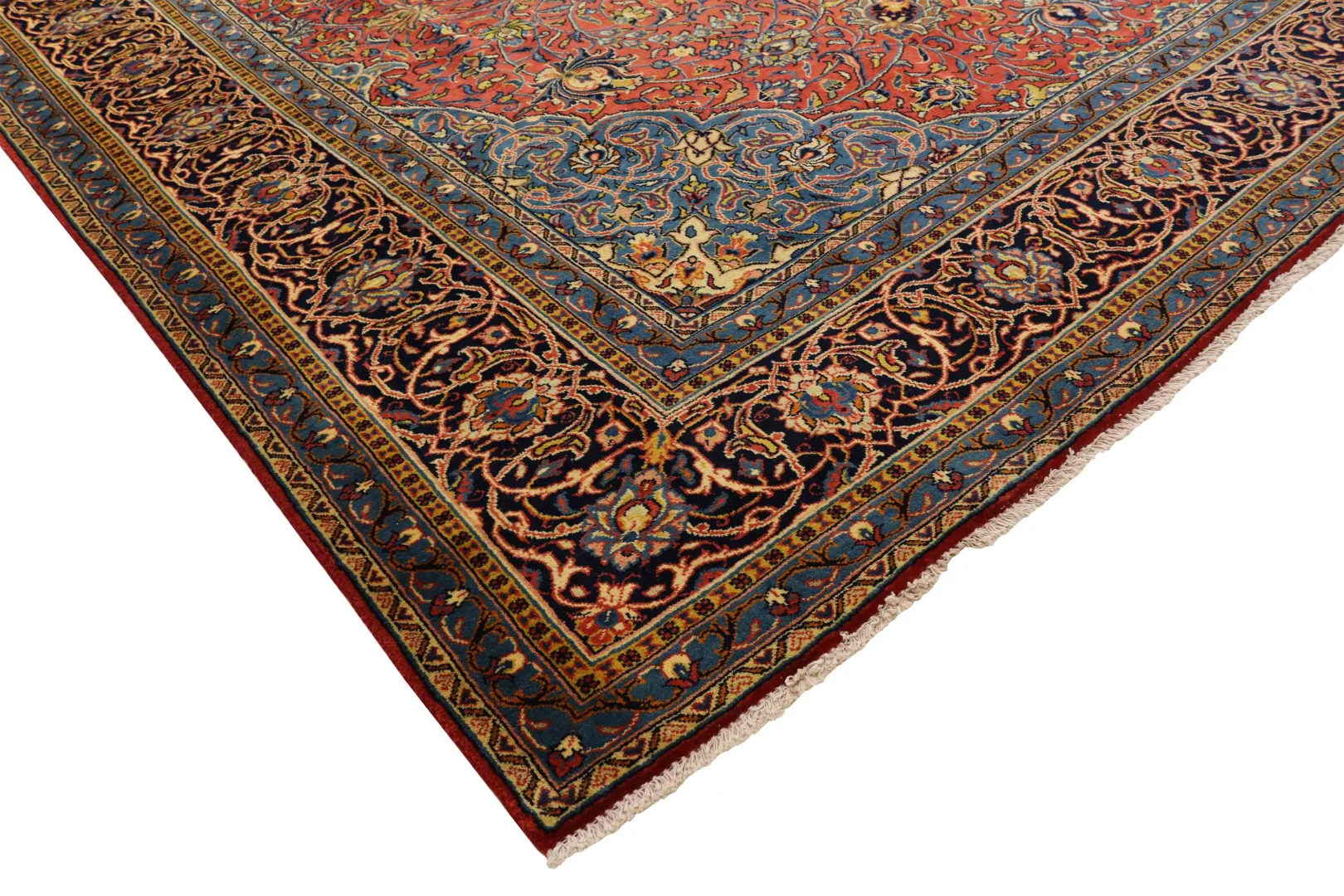 Sarough Farahan Perserteppich 390 × 291 cm aus Wolle, handgeknüpft