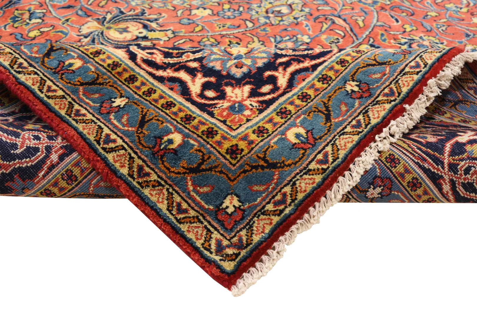 Sarough Farahan Perserteppich 390 × 291 cm aus Wolle, handgeknüpft