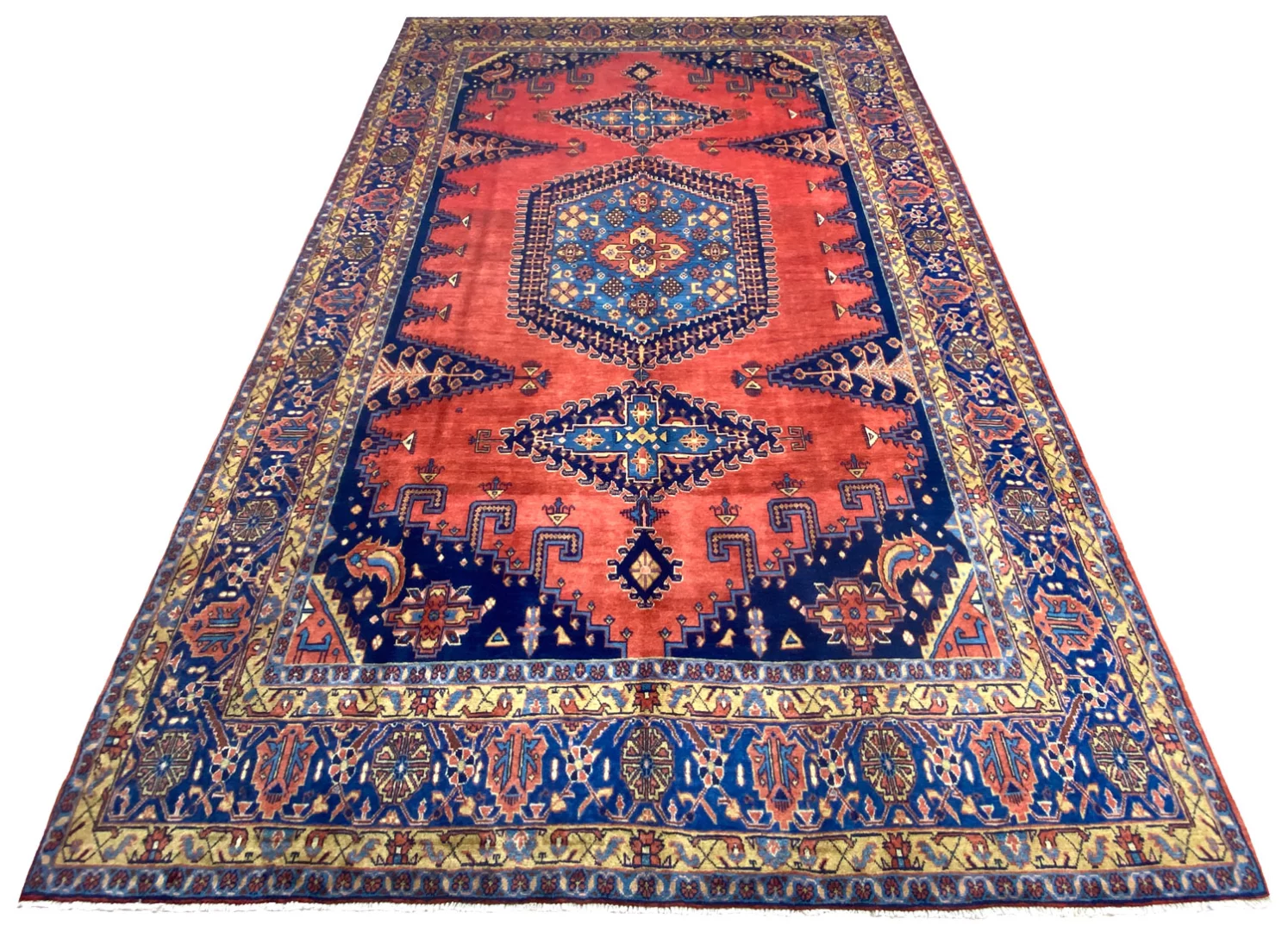 Sarough Farahan Perserteppich 416 × 264 cm aus Wolle, handgeknüpft