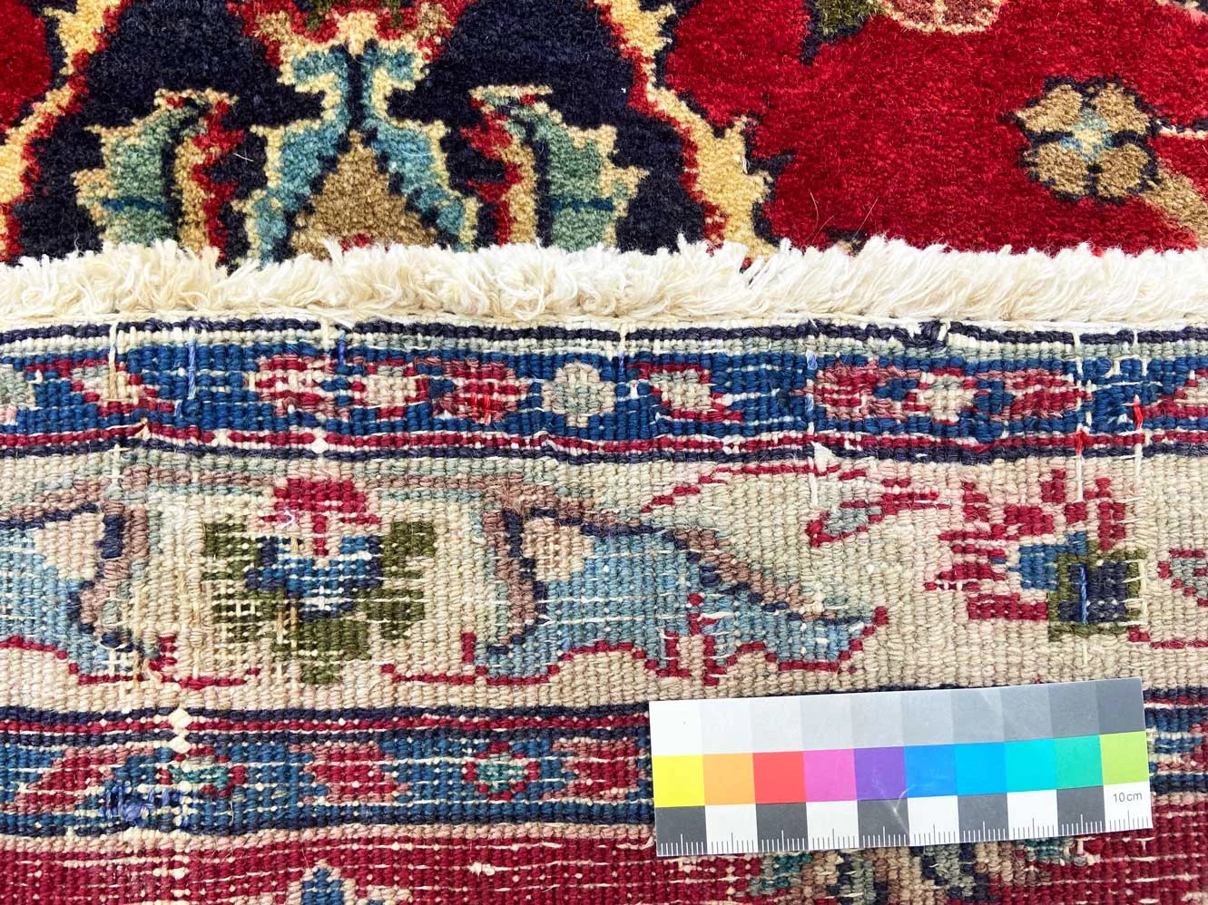 Mashhad Perserteppich aus Iran, 184 × 101 cm