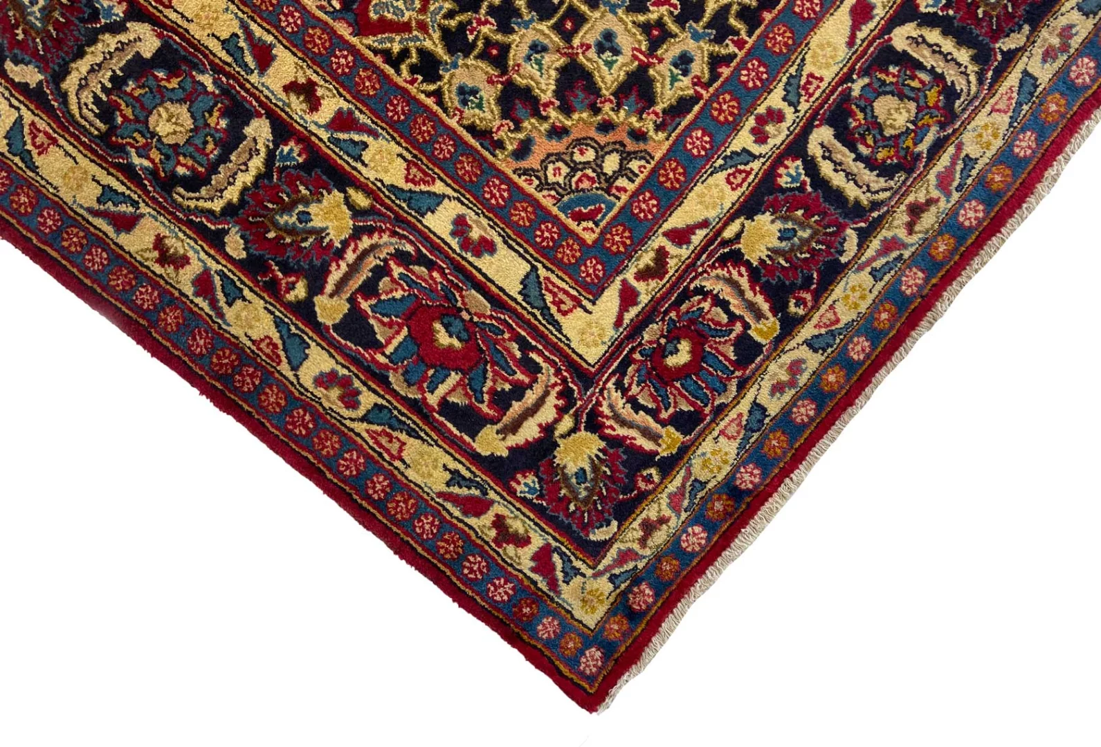 Handgeknüpfter Mashhad Perserteppich 284 × 187 cm