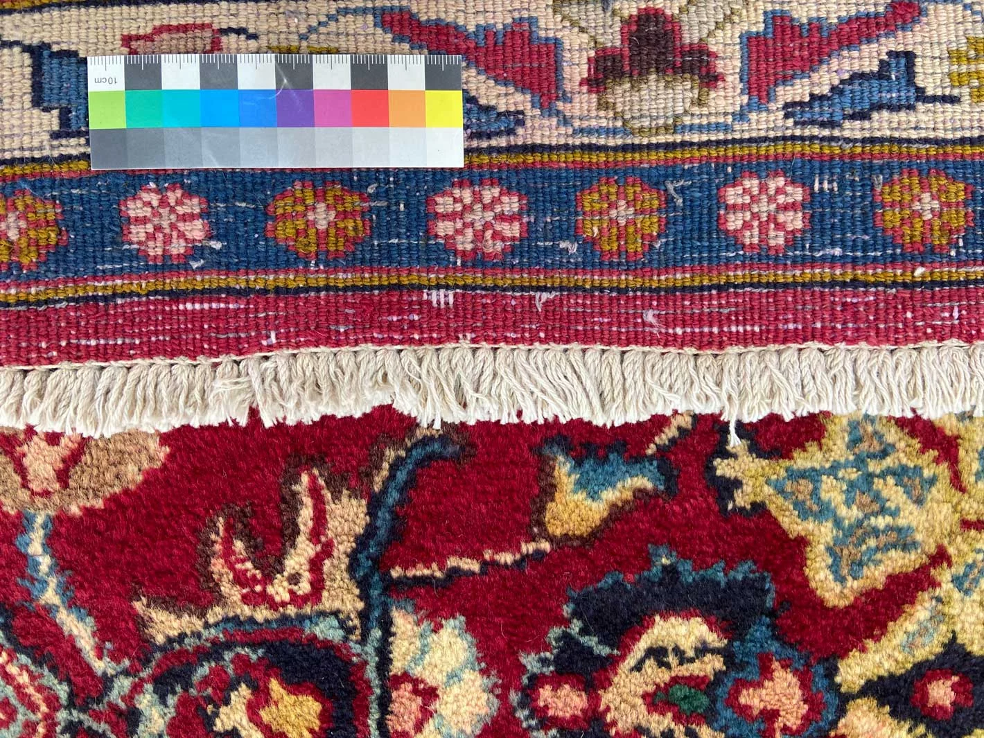 Handgeknüpfter Mashhad Perserteppich 284 × 187 cm
