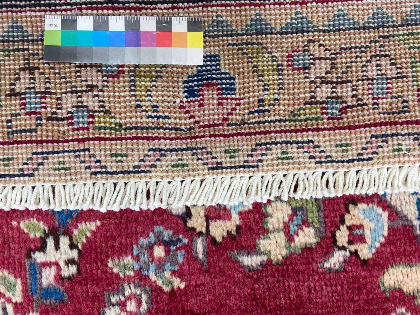 Mashhad Perserteppich 284 × 198 cm aus Wolle, handgeknüpft