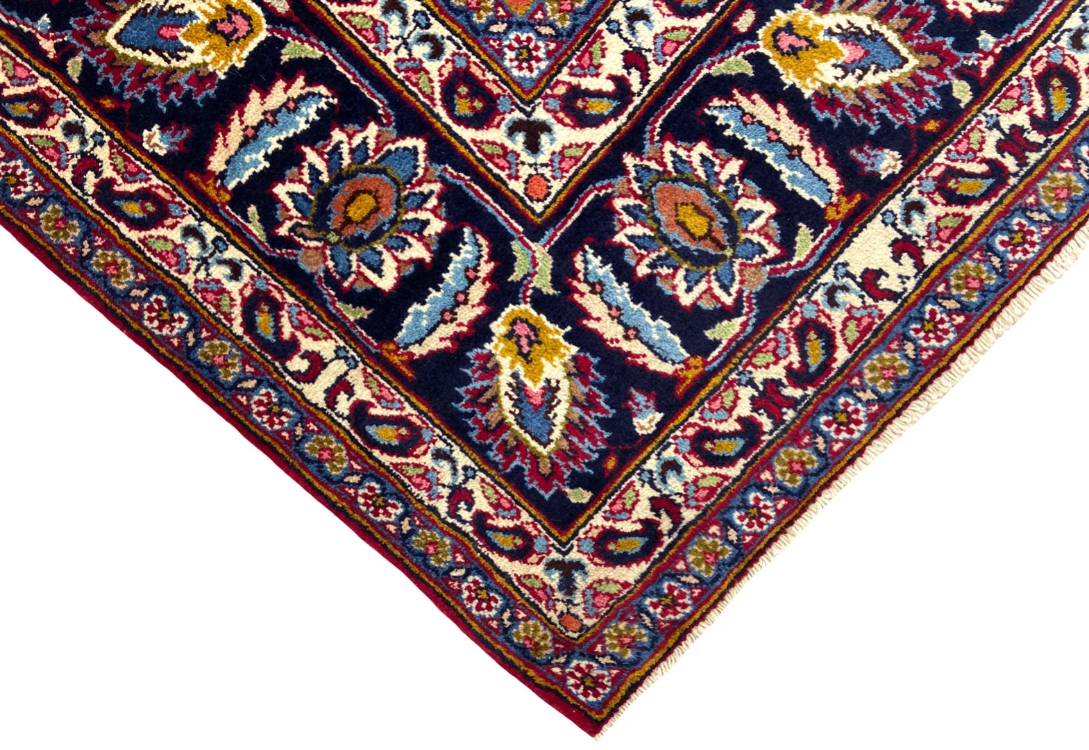 Mashhad Perserteppich aus Iran, 290 × 201 cm