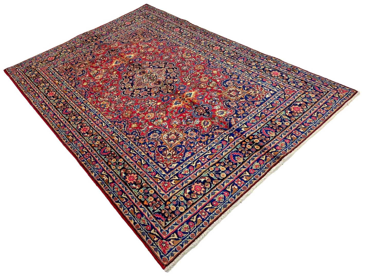 Handgeknüpfter Mashhad Perserteppich 290 × 201 cm