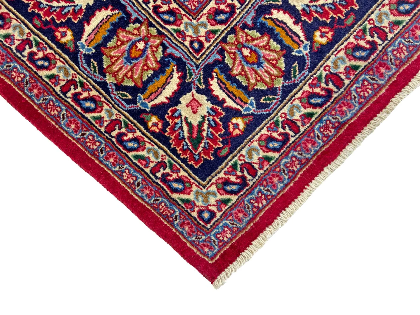 Handgeknüpfter Mashhad Perserteppich, 292 × 199 cm, Wolle