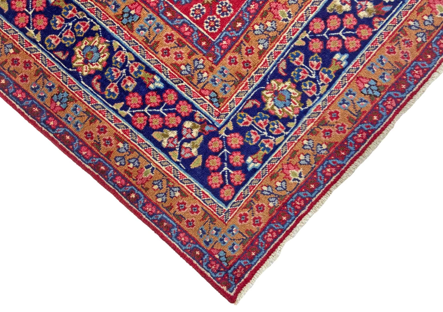 Mashhad Perserteppich aus Iran, 292 × 201 cm