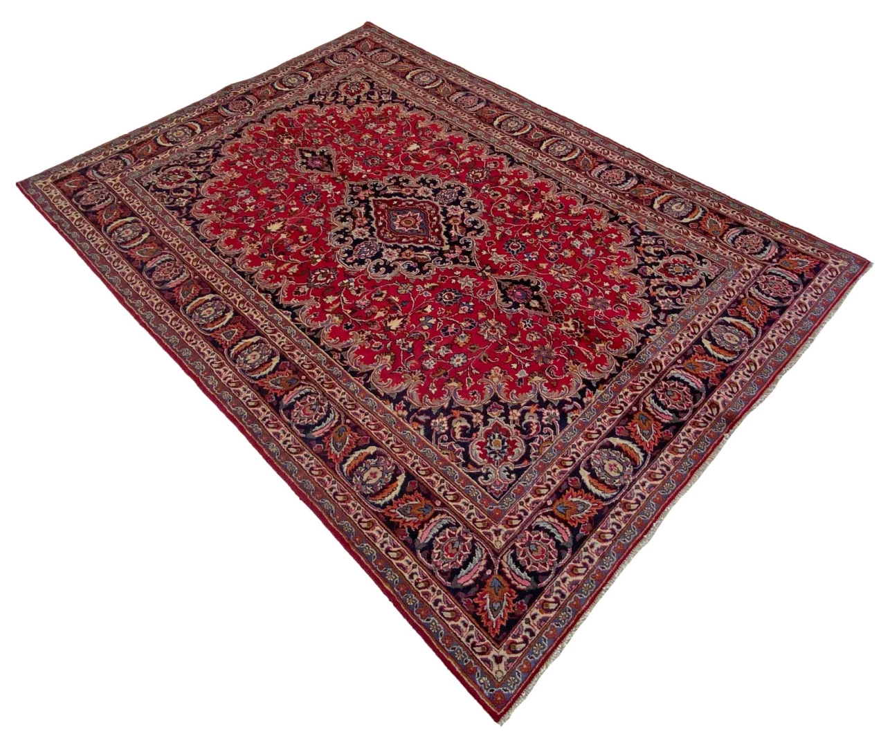 Mashhad Perserteppich 292 × 201 cm aus Wolle, handgeknüpft