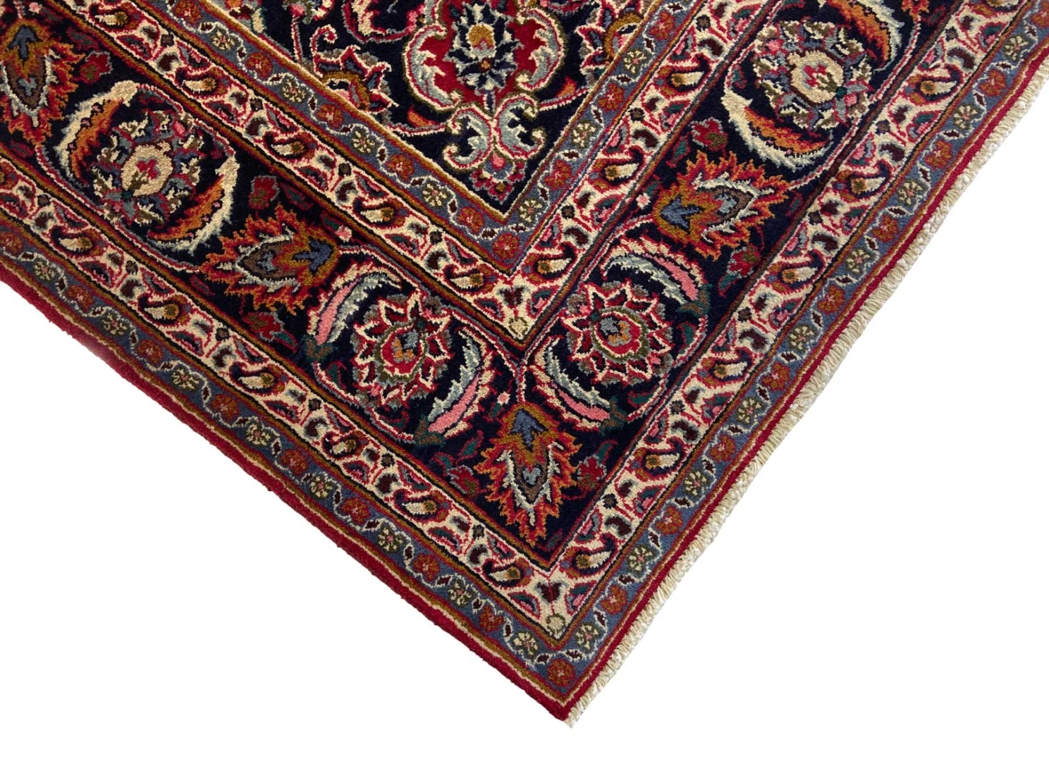 Mashhad Perserteppich 292 × 201 cm aus Wolle, handgeknüpft