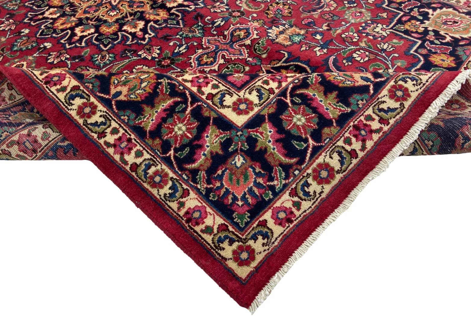Handgeknüpfter Mashhad Perserteppich 292 × 203 cm