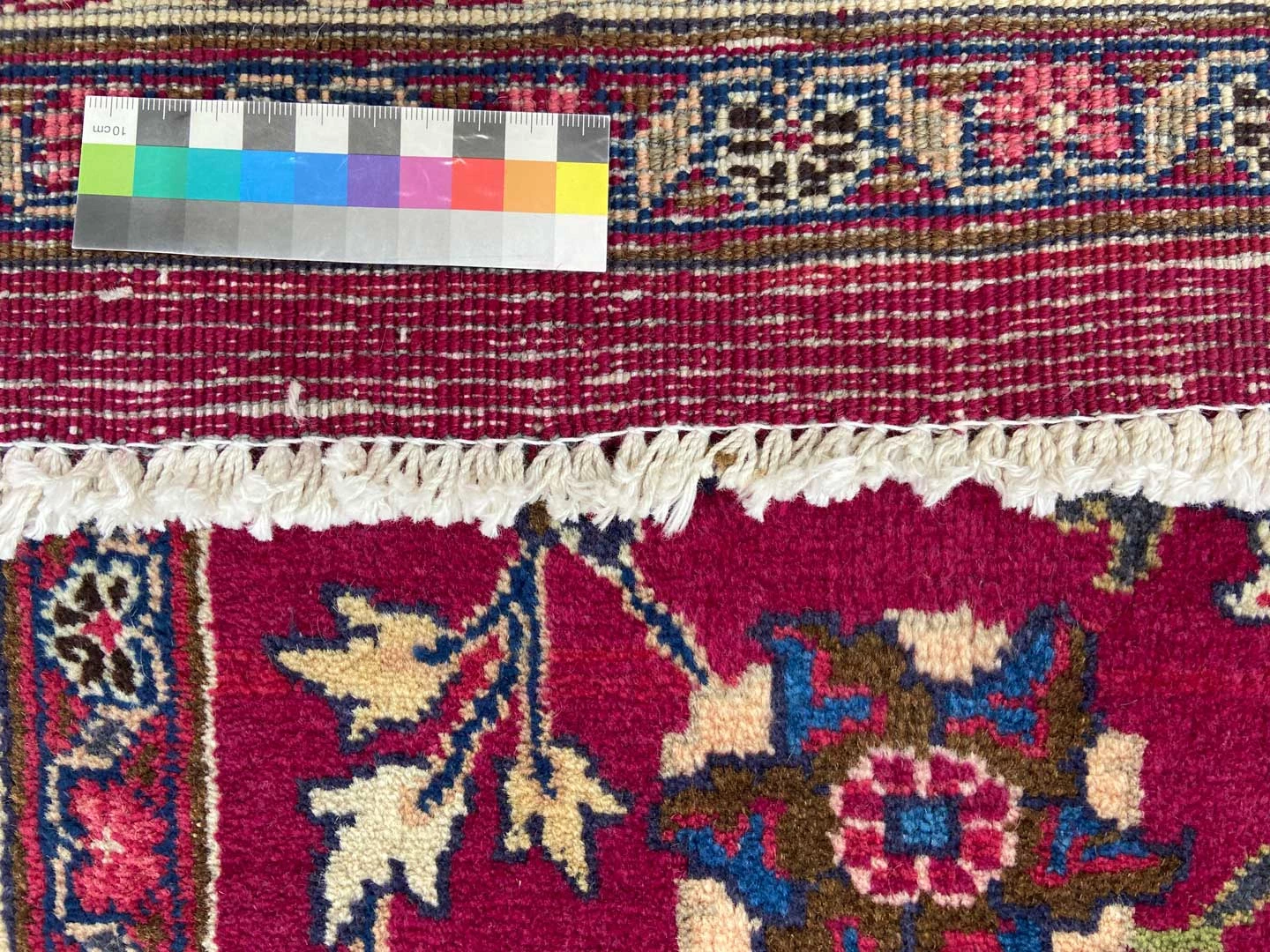 Mashhad Perserteppich aus Iran, 294 × 204 cm
