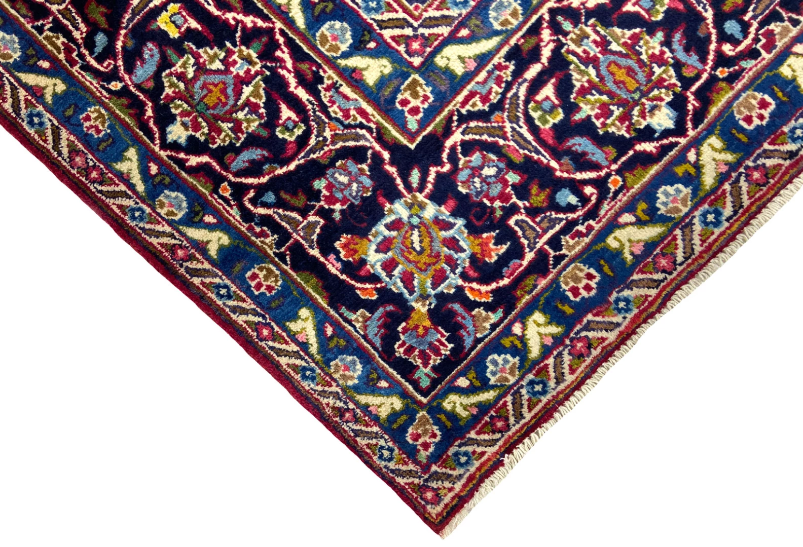 Mashhad Perserteppich 295 × 191 cm aus Wolle, handgeknüpft