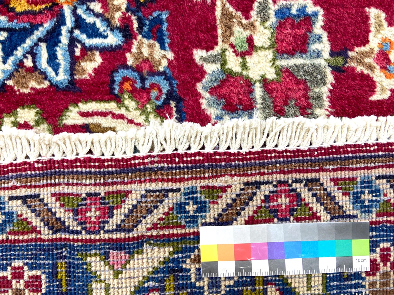 Mashhad Perserteppich 295 × 191 cm aus Wolle, handgeknüpft