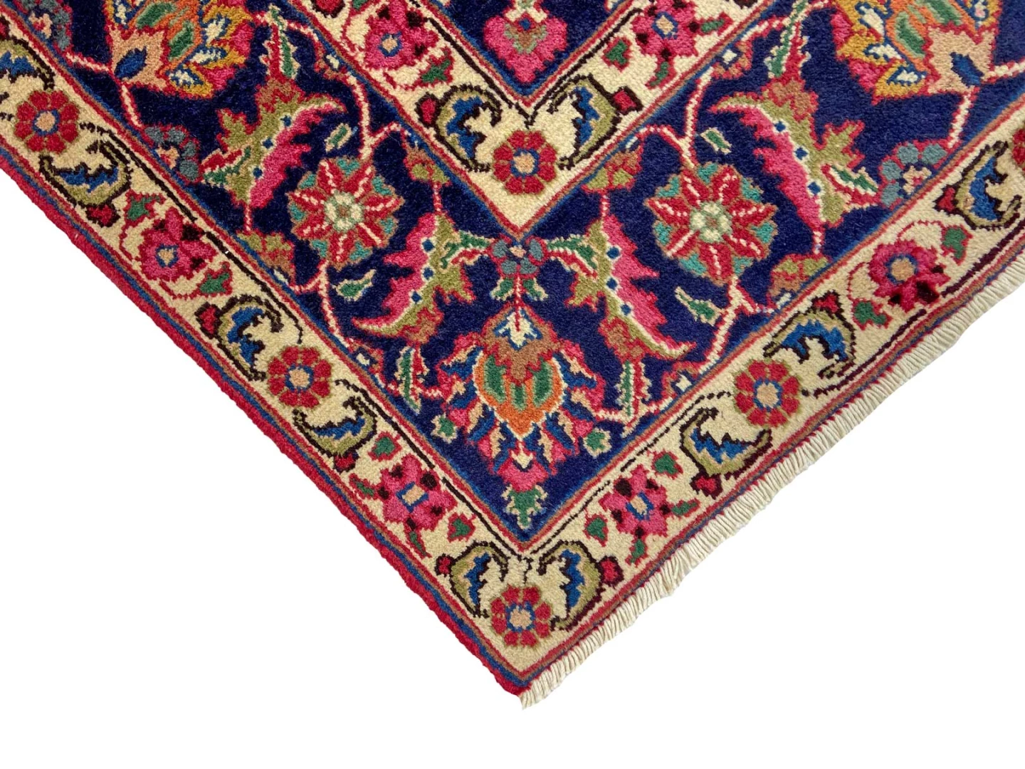 orientteppich-maschhad-295-x-200-cm-florales-muster-handgeknupft-3 Mashhad Perserteppich aus Iran, 295 × 200 cm