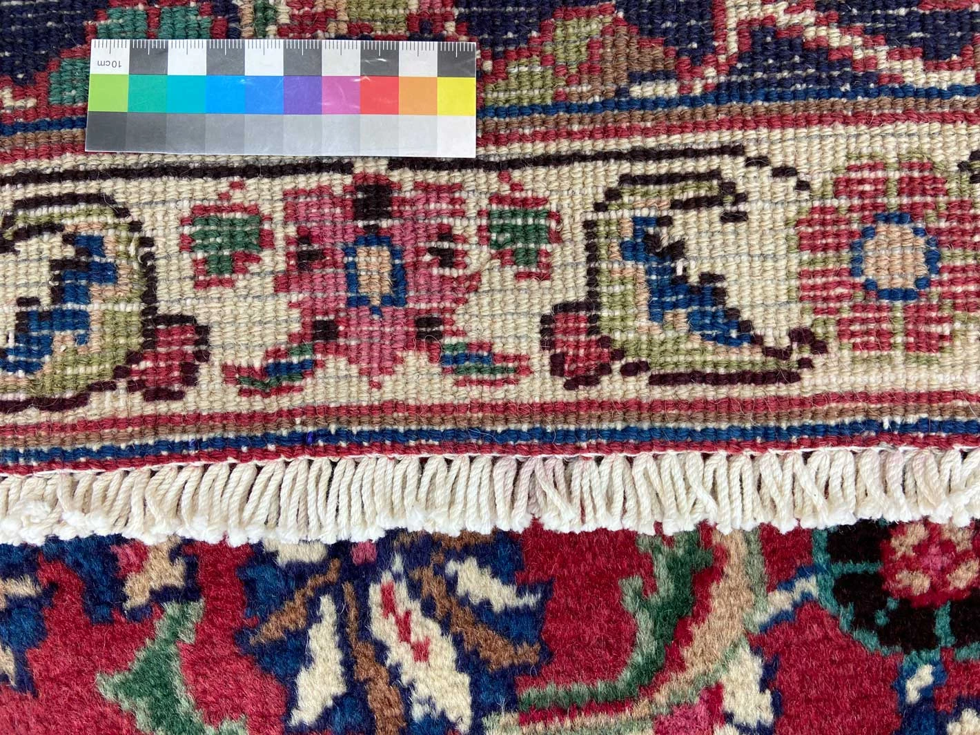 orientteppich-maschhad-295-x-200-cm-florales-muster-handgeknupft-4 Mashhad Perserteppich aus Iran, 295 × 200 cm