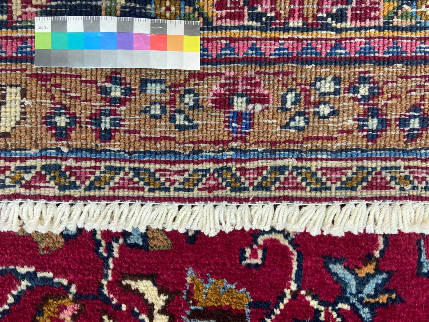 Handgeknüpfter Mashhad Perserteppich, 297 × 196 cm, Wolle