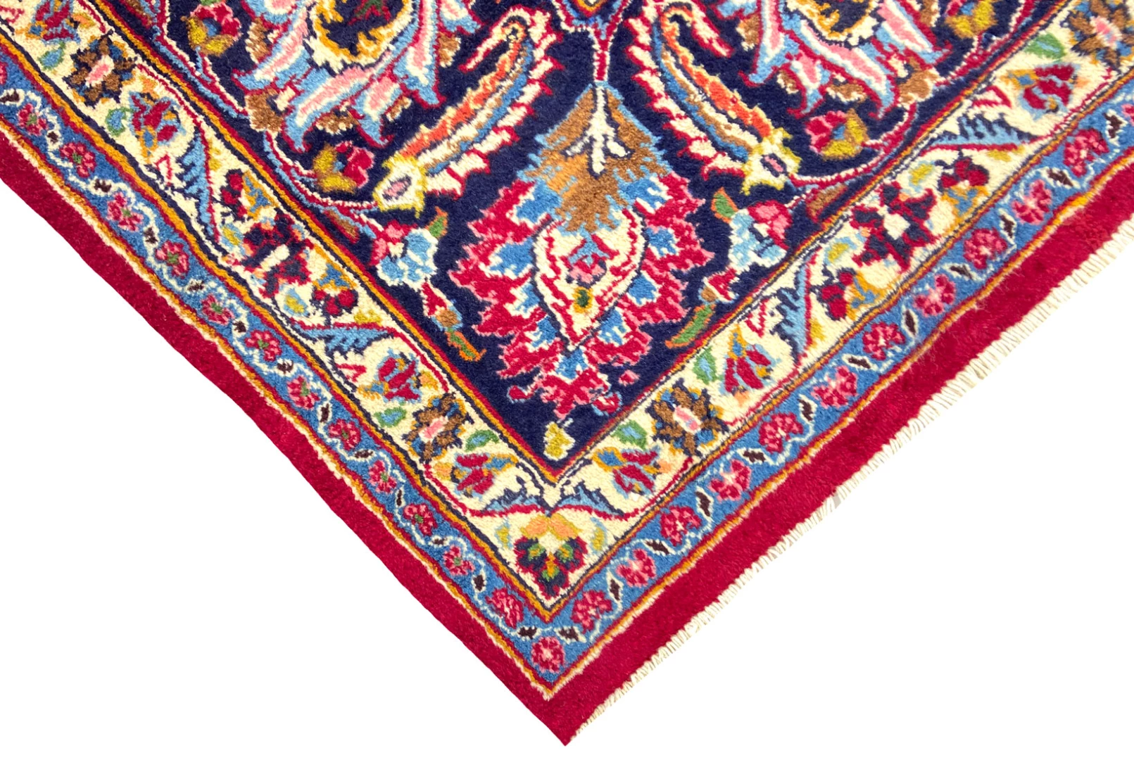 Handgeknüpfter Mashhad Perserteppich 302 × 298 cm