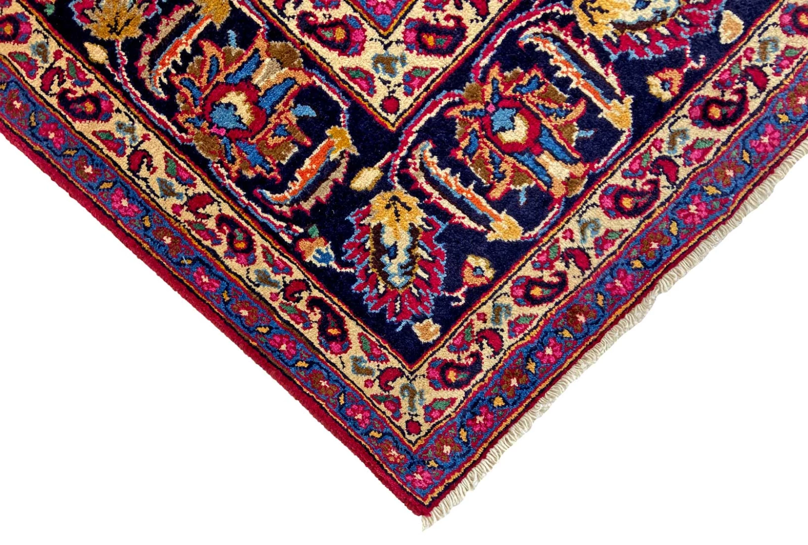 Handgeknüpfter Mashhad Perserteppich, 310 × 201 cm, Wolle